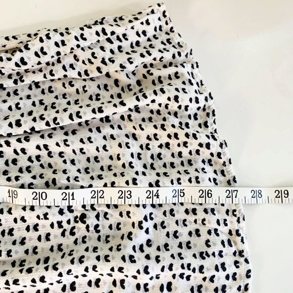 Anthropologie Vanessa Virginia Heart Print Top Women's Ladder Lace Tunic Size S - Picture 9 of 11